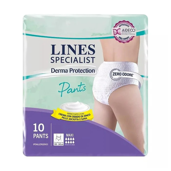 Lines Specialist Derma Pants Maxi Taglia M 10 Pannoloni - Lines