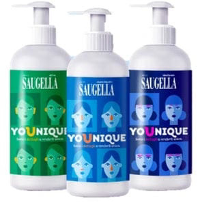 Saugella Younique Bundle Detergente Intimo 3 Flaconi da 200ml - Saugella