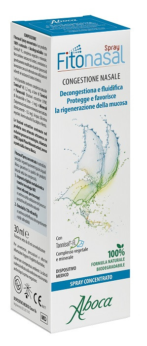 Fitonasal Spray Concentrato Decongestionante Nasale 30ml - Aboca