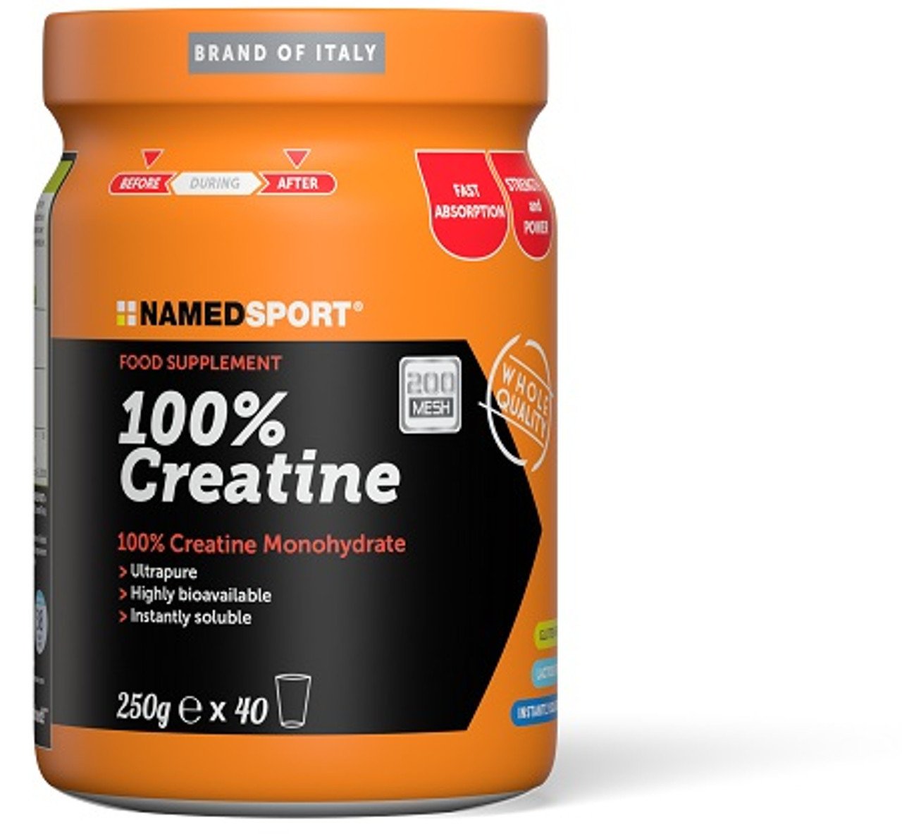 Creatina Monoidrato 100% NamedSport Integratore 250g - NAMED
