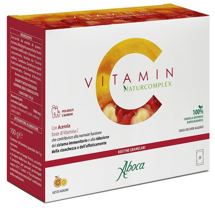 Vitamin C Naturcomplex Integratore in Bustine - Aboca
