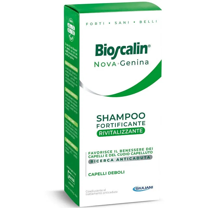 Shampoo Fortificante Rivitalizzante Nova Genina 200ml - Bioscalin