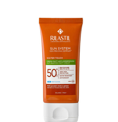 Rilastil Sun SPF50+ Water Matt Color Protezione Solare Viso 50 ml - Rilastil