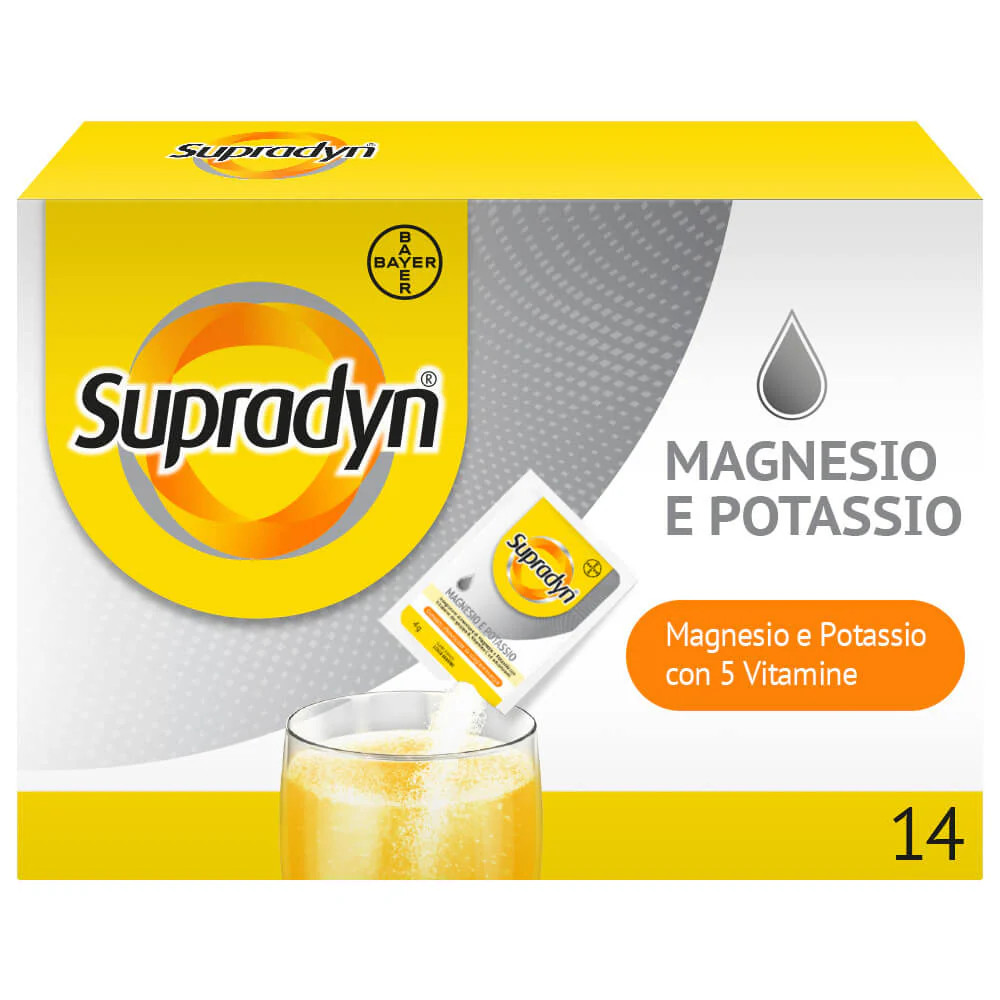 Supradyn Magnesio e Potassio Integratore in Bustine - Bayer