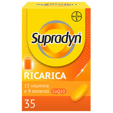 Supradyn Ricarica Integratore Multivitaminico Completo e Minerali 35 Compresse - Supradyn