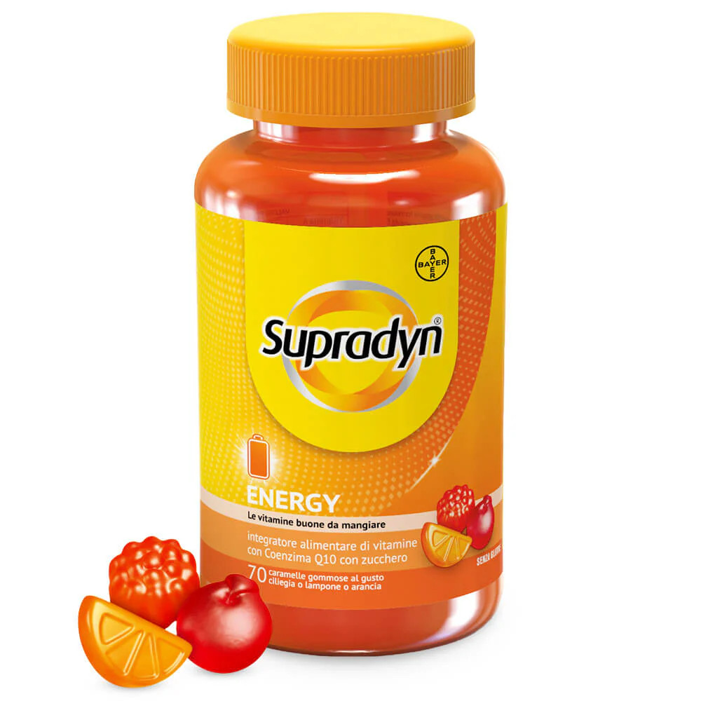 Supradyn Energy Integratore Multivitaminico Caramelle Gommose 70 Caramelle - Supradyn