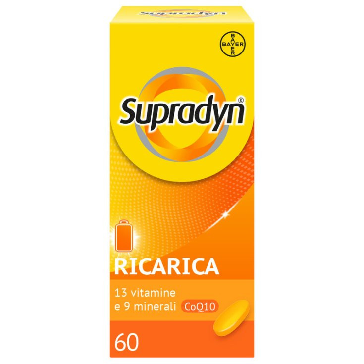 Supradyn Ricarica Integratore Multivitaminico e Minerali 60 Compresse - Supradyn