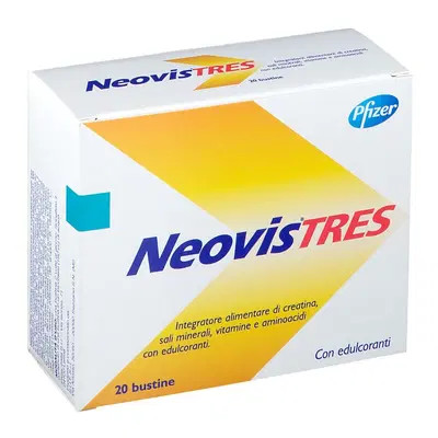 Neovis Tres Integratore Energetico Ricostituente Arancia 20 Bustine - Neovis