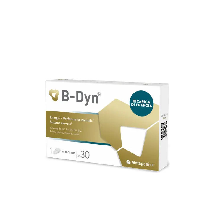Metagenics B Dyn 30 Compresse Vitamine Gruppo B Senza Glutine Vegano - Immagine 9