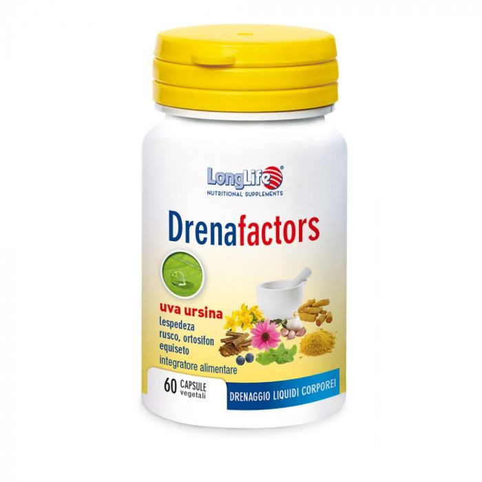 Drenafactors Integratore Alimentare Drenante 60 Capsule - Longlife