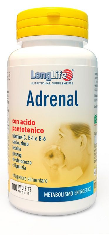 Longlife Multivitaminici - Multiminerali Longlife® Adrenal 100 Pz Compresse Bambino - Immagine 7