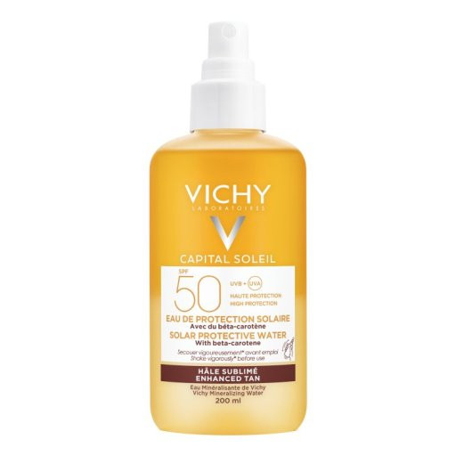 Acqua Solare Protettiva SPF50 per Abbronzatura Intensa 200ml - Vichy