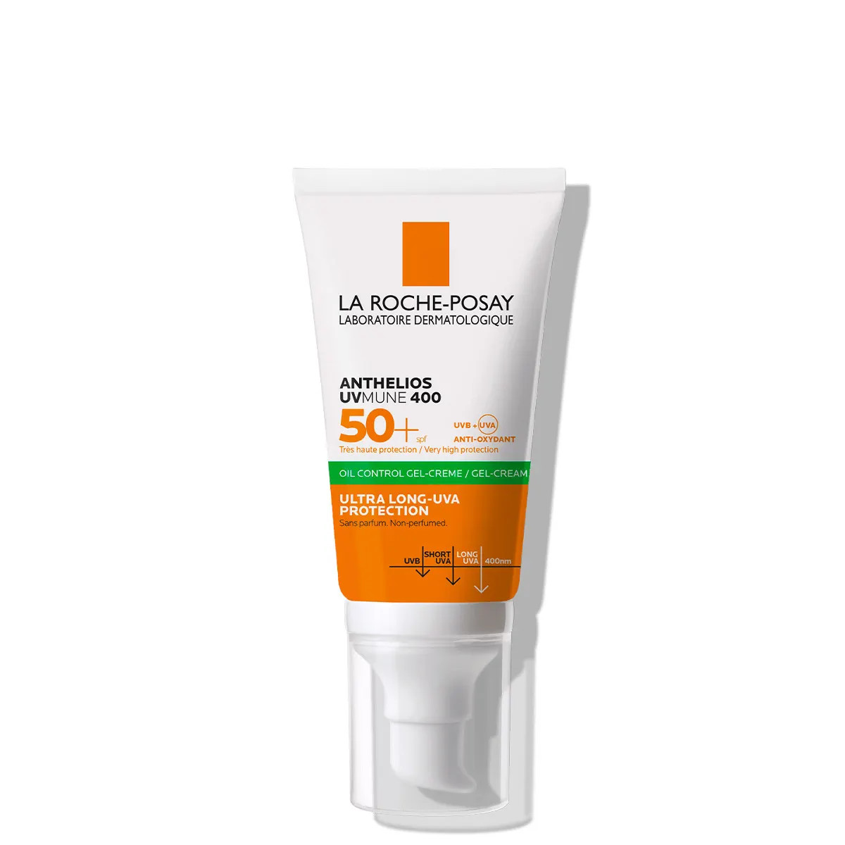 Anthelios Gel Crema Solare Viso Tocco Secco Anti-lucidità SPF50+ 50ml - La Roche-Posay