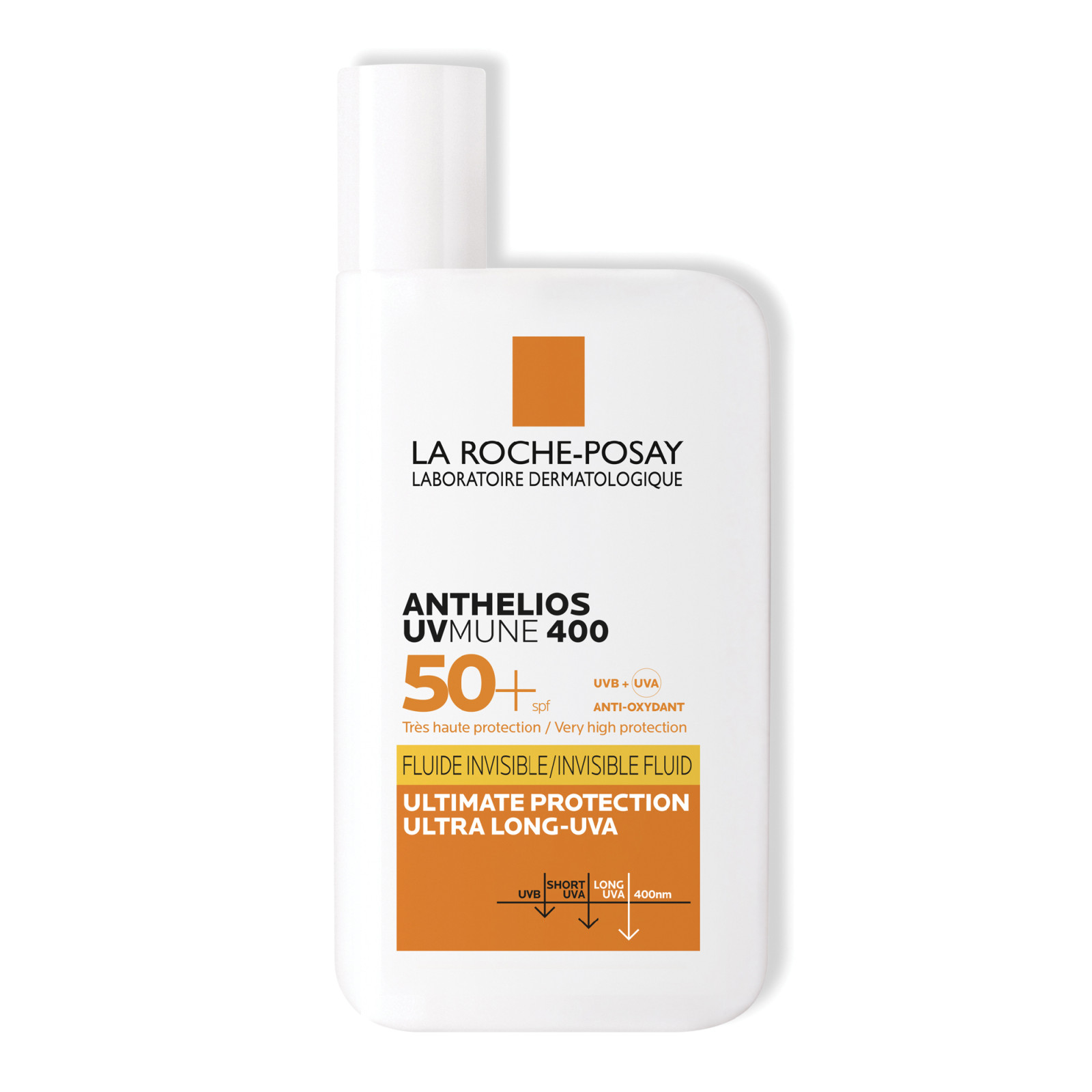 Anthelios UVMune 400 Fluido Invisibile SPF50+ Senza Profumo 50ml - La Roche-Posay