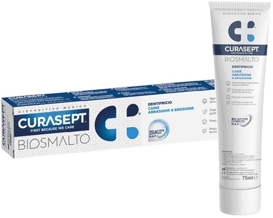 Biosmalto Protezione Carie Dentifricio 75 ml - Curasept