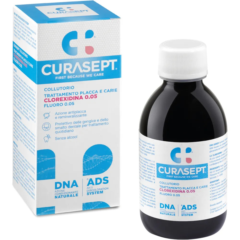 Curasept Collutorio 0,05% ADS DNA 200ml - Curasept