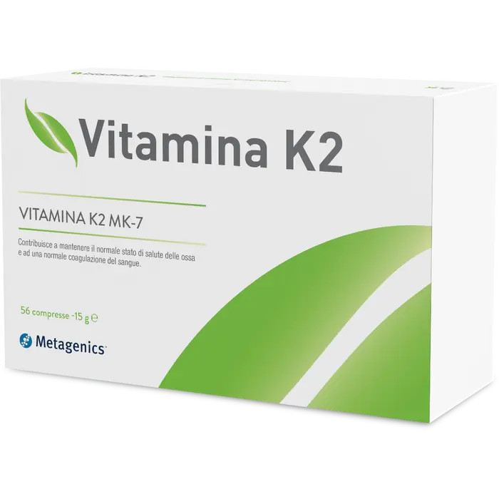 Vitamina K2 Integratore per Ossa 56 Compresse - Metagenics