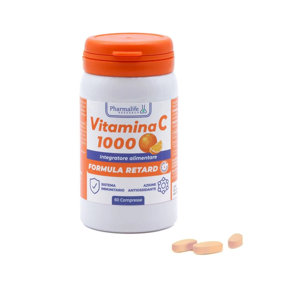 Vitamina C 1000 Integratore 60 Compresse - Pharmalife Research