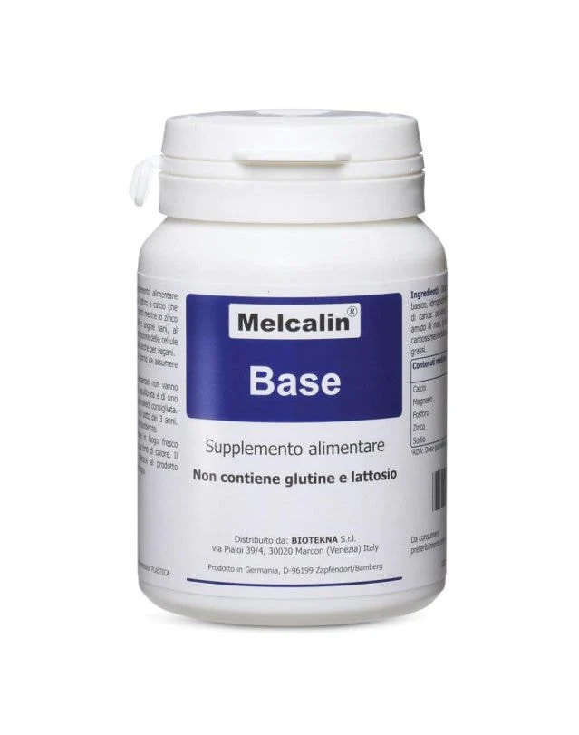 Melcalin Base Integratore Sali Minerali per Ossa e Denti 84 Compresse - Melcalin