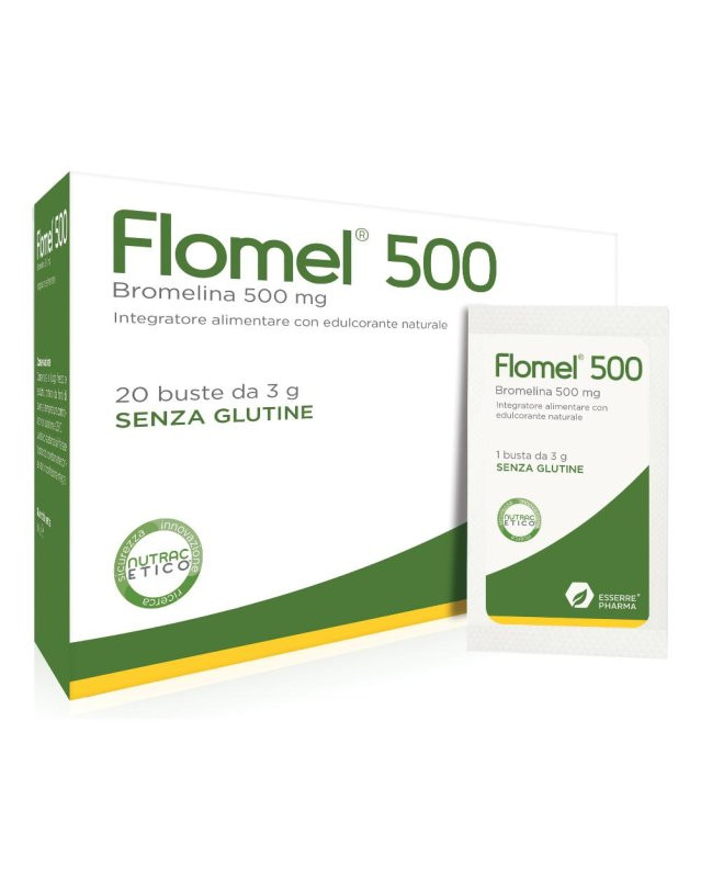 Flomel 500 Integratore Alimentare Drenante 20 Bustine - Esserre Pharma