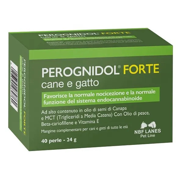 Perognidol Forte Supporto Nocicettivo Cane Gatto 40 Perle - NBF Lanes
