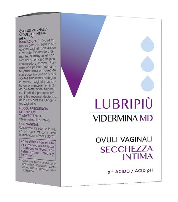 Vidermina Lubripiù Ovuli Vaginali - Vidermina