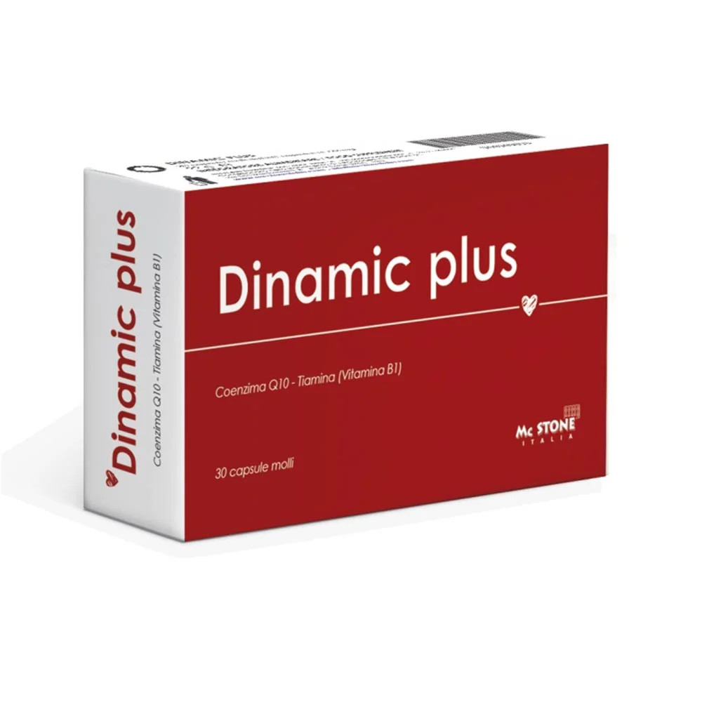 Dinamic Plus Integratore Alimentare Funzione Cardiaca 30 Capsule Molli - Mc Stone