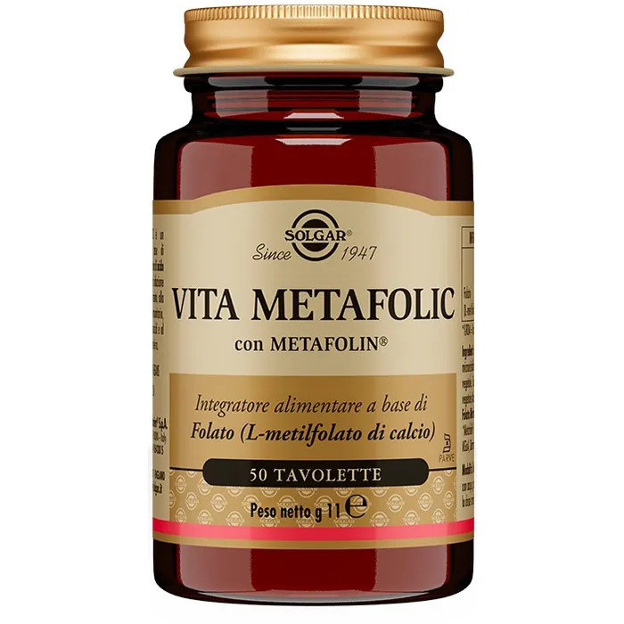 Vita Metafolic Integratore Alimentare Premium 50 Tavolette - Solgar