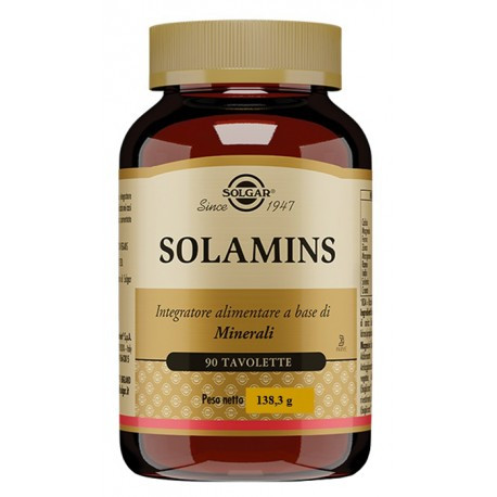 Solamins Integratore Multivitaminico e Multiminerale 90 Tavolette - Solgar