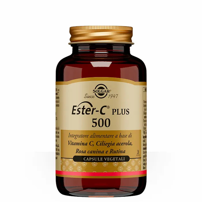 Ester-C Plus 500 Integratore di Vitamina C 100 Capsule Vegetali - Solgar