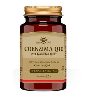 Coenzima Q10 Integratore per Energia e Antiossidante 30 Capsule Vegetali - Solgar