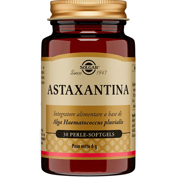 Astaxantina Integratore Antiossidante 30 Perle - Solgar