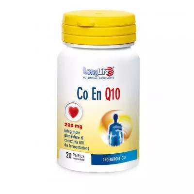 Co En Q10 200mg Integratore Antiossidante 20 Perle - Longlife