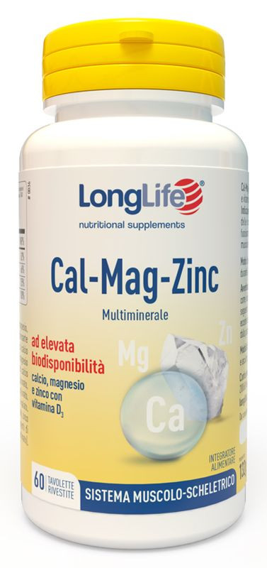 Cal Mag Zinc Longlife 60 Tavolette - Longlife