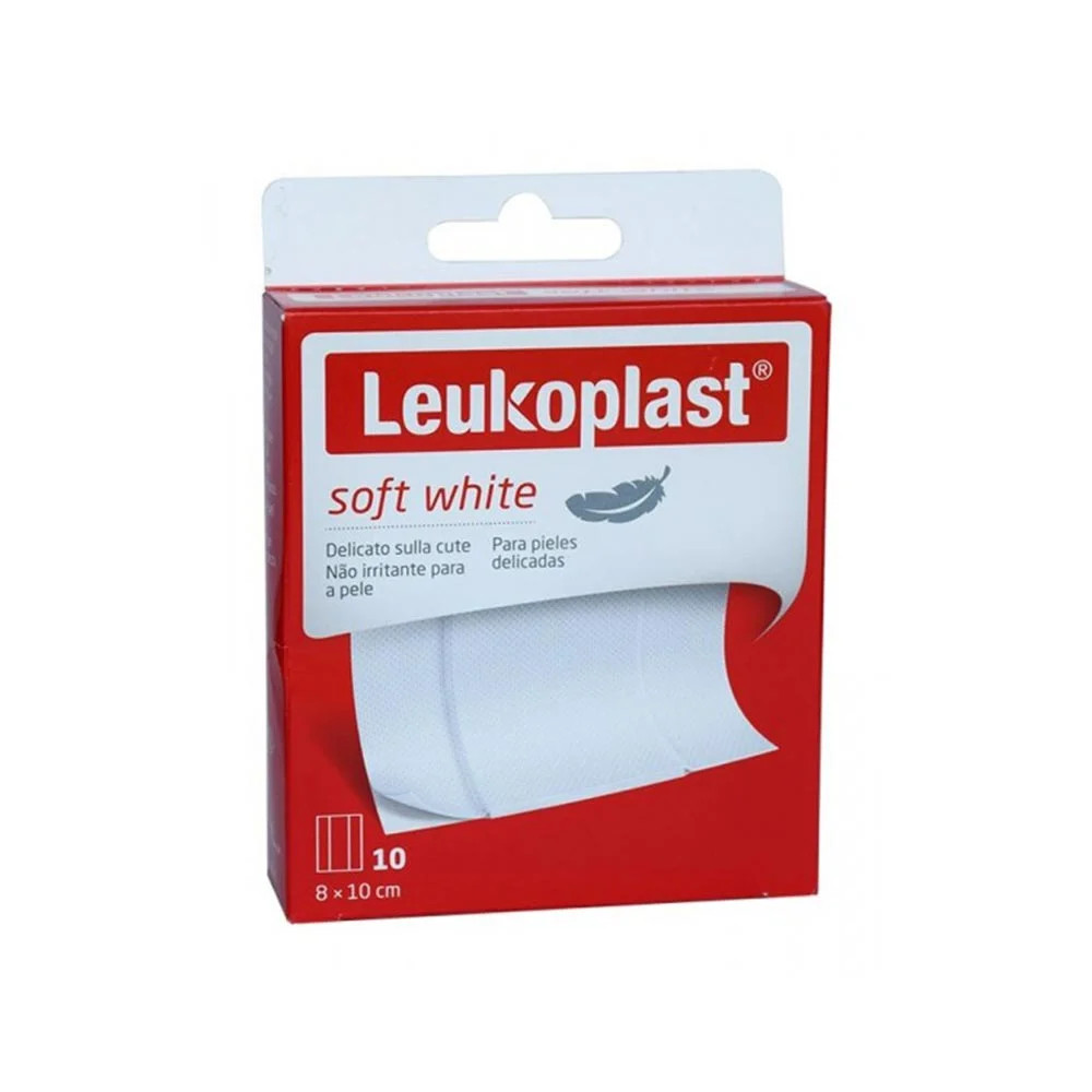 Cerotti Delicati Leukoplast Soft White 100 x 8 cm - Leukoplast