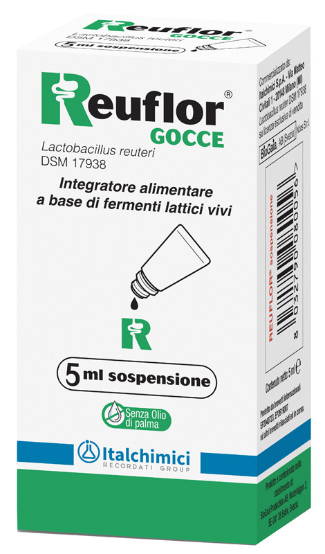 Reuflor Gocce Integratore di Fermenti Lattici 5ml - Reuflor
