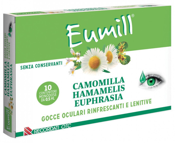 Eumill Gocce Oculari Lenitive Monodose 10 Flaconcini - Eumill