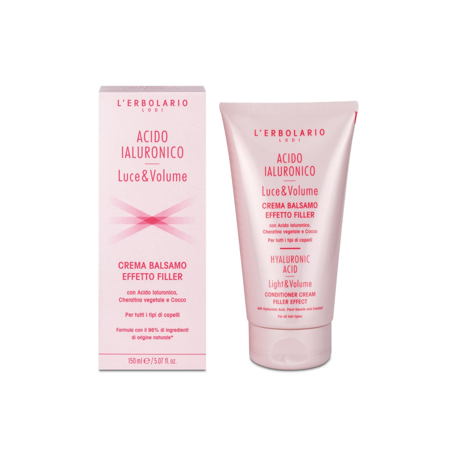 L'Erbolario Luce & Volume Crema Balsamo Effetto Filler 150 ml - L'Erbolario