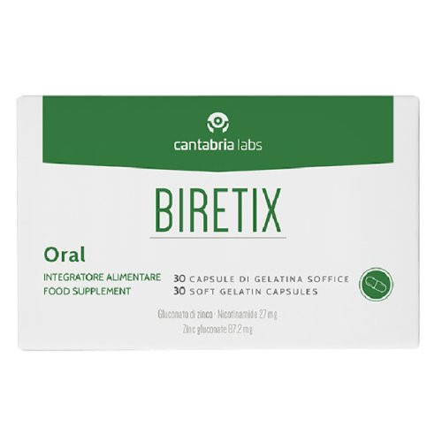 Biretix Integratore Alimentare per Pelle Acneica 30 Capsule - Biretix