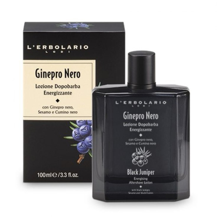 L'Erbolario Ginepro Nero Lozione Dopobarba Energizzante 100ml - L'Erbolario