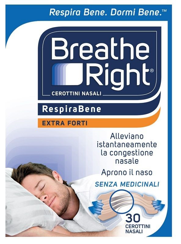 Breathe Right Cerotti Nasali Extra Forte 30 Pezzi - Breathe Right
