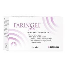 Faringel Plus Integratore per Reflusso 20 Stick Pack 7ml - Ca.Di.Group
