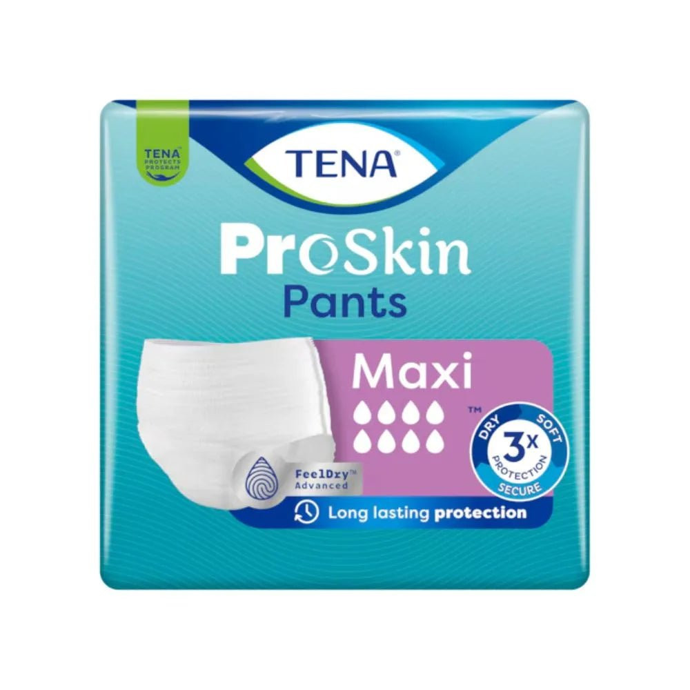 Tena ProSkin Pants Maxi Mutandine Assorbenti Incontinenza Taglia M 8 Pezzi - Tena