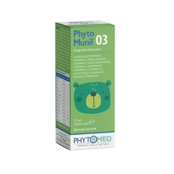 Phytomunil 03 Gocce per Bambini Supporto Immunitario Flacone da 15ml - Phytomed