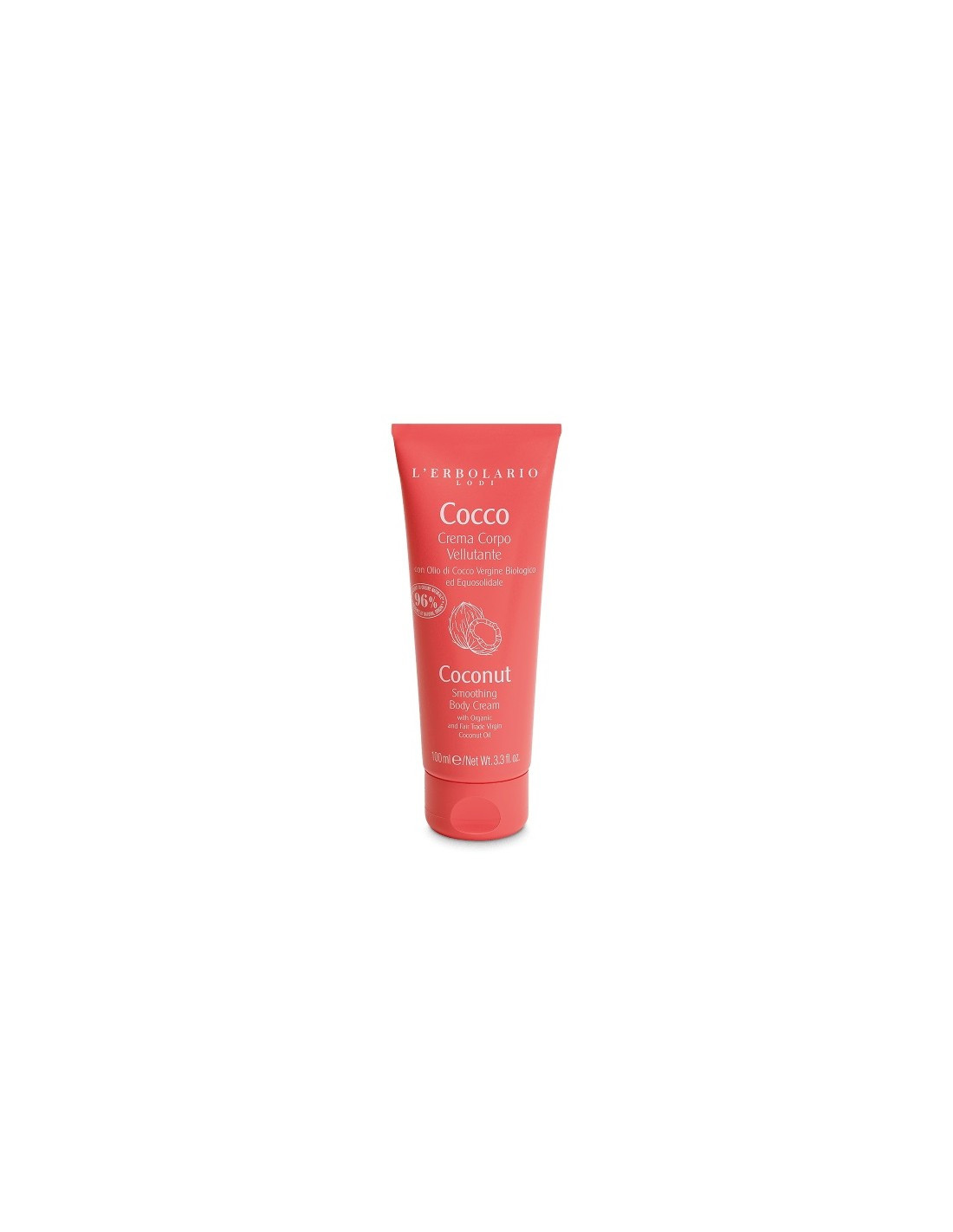Crema Corpo Vellutante Cocco 100ml - L'Erbolario