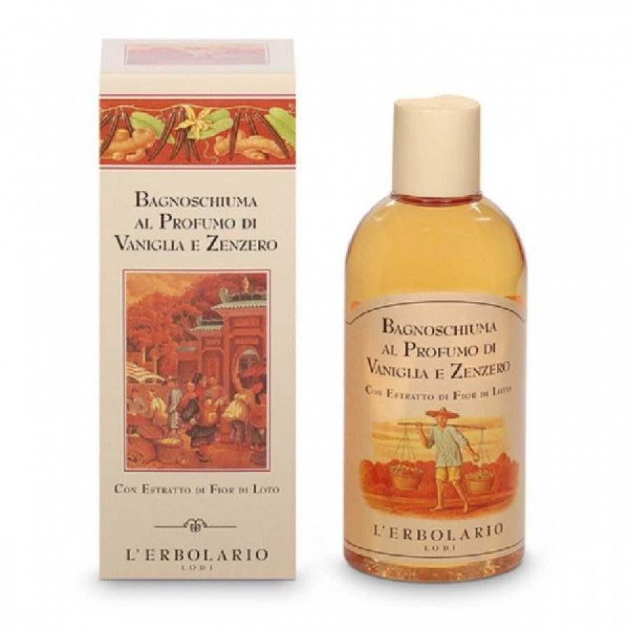 Bagnoschiuma Vaniglia e Zenzero 250ml - L'Erbolario