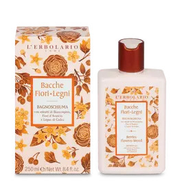 Bagnoschiuma Bacche Fiori Legni 250ml - L'Erbolario