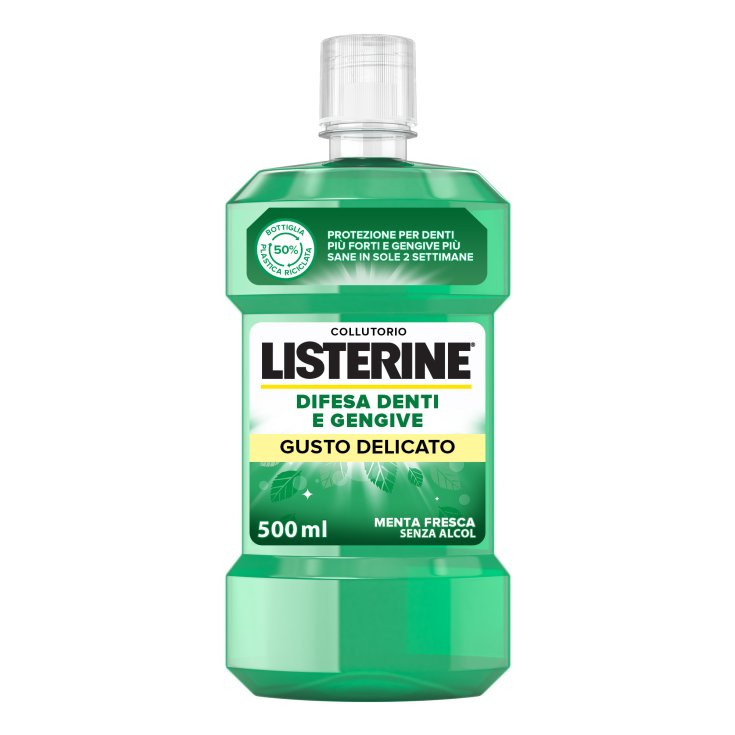 Listerine Difesa Denti e Gengive Collutorio Gusto Delicato 500ml - Listerine