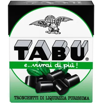 Tronchetti di Liquirizia Purissima 24 G - Tabu