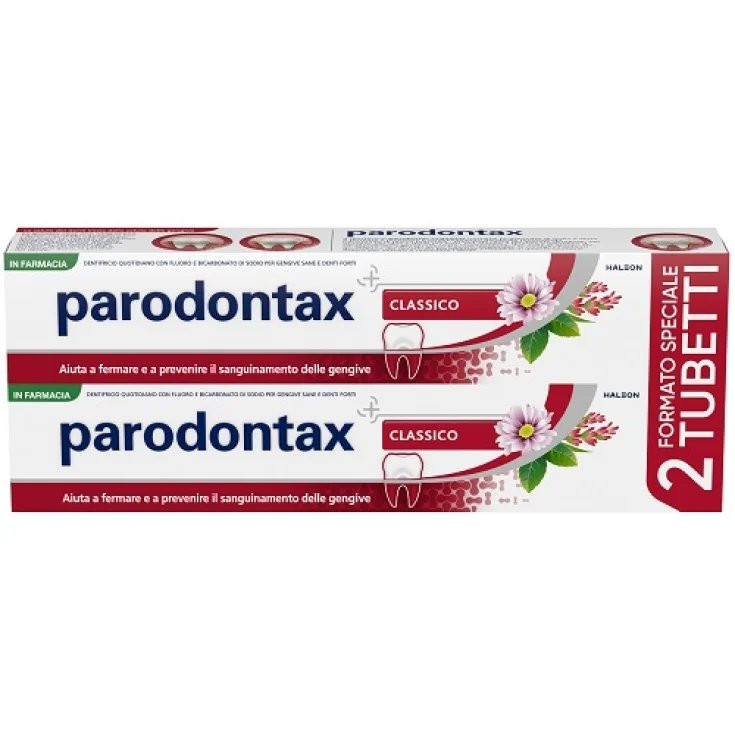 Dentifricio Classic per Sanguinamento Gengivale Bipacco 2x75ml - Parodontax